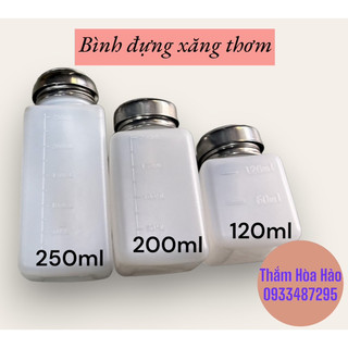Lọ đựng dung dịch, Bình đựng dung dịch Acetone, Bình đựng xăng thơm.