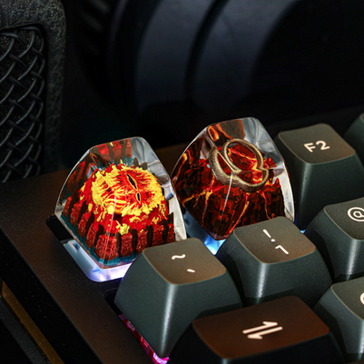 Keycap The Lord of the Rings, Artisan keycap cho bàn phím cơ, Nút bàn phím chúa tể những chiếc nhẫn