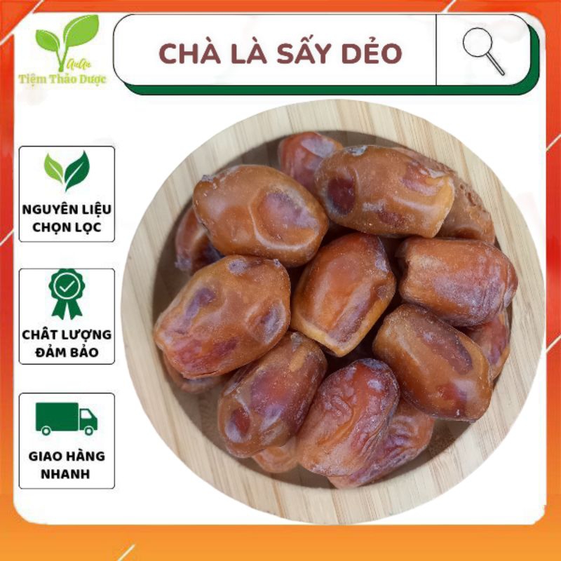 Chà Là Sấy Dẻo Khô Thơm Ngọt Tự Nhiên Không Đường Dùng Làm Sữa Chà Là, Ăn Vặt Ngon