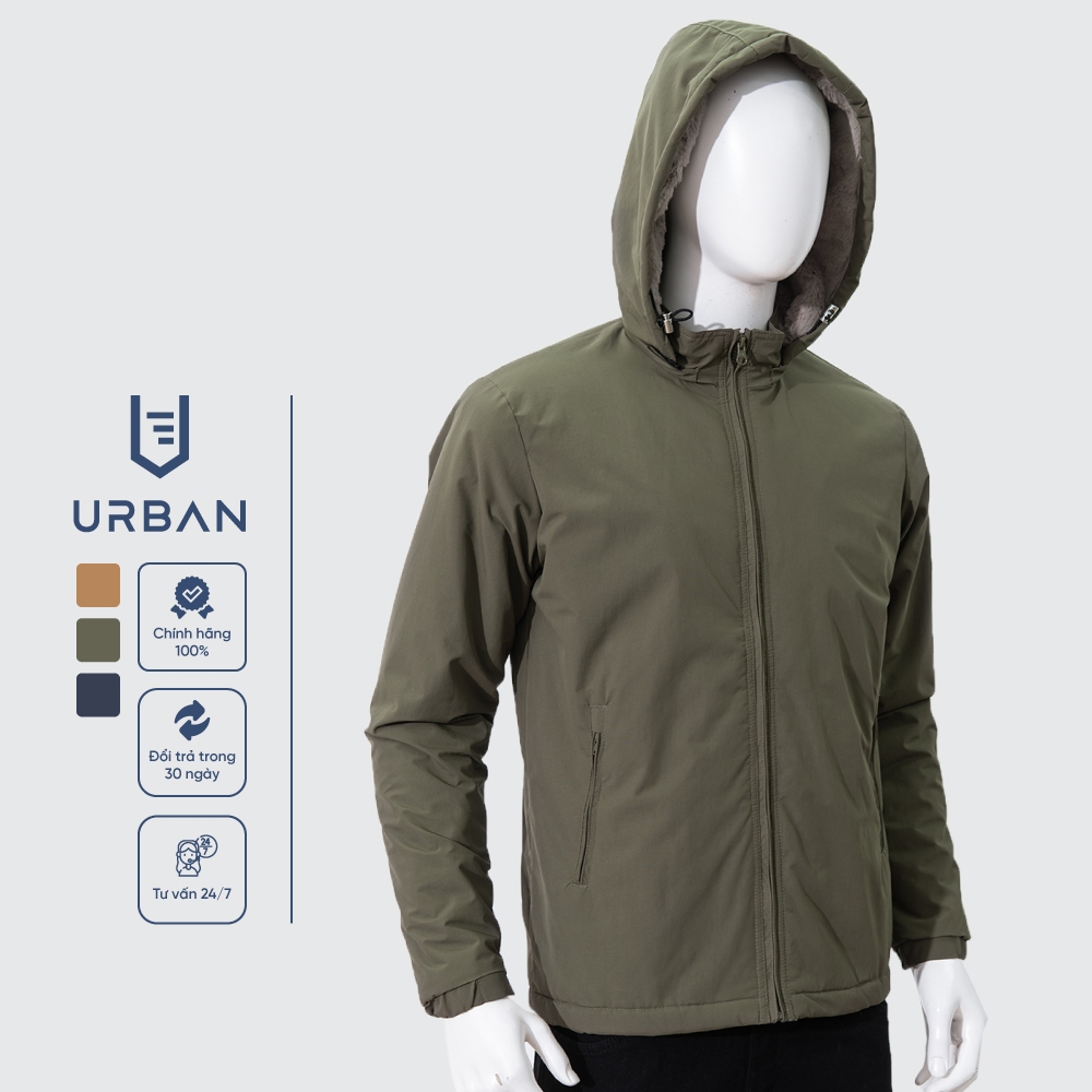 Áo Khoác Nam Lót Lông Cừu Urban Dày Dặn, Chống Nước, Cản Gió, Giữ Ấm Cực Tốt NO.9115 | 1115
