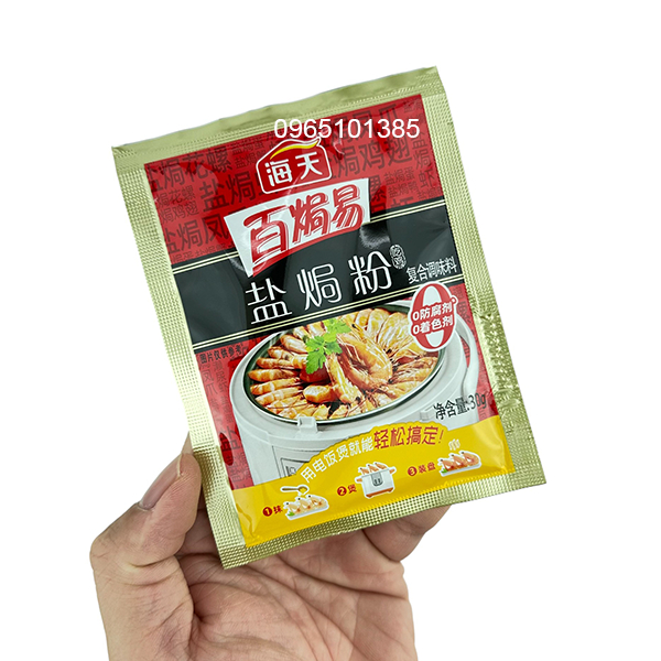 Bột Gà Muối 30g - Hấp gà, Tẩm ướp, Nấu ăn