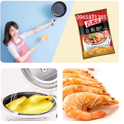 Bột Gà Muối 30g - Hấp gà, Tẩm ướp, Nấu ăn