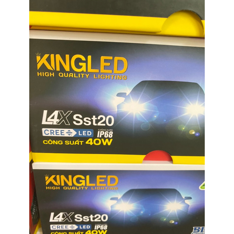 Đèn trợ sáng L4x chip Sst20  công suất 35W chống nước