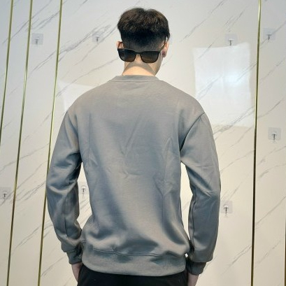 Áo sweater nam nữ dài tay quảng châu , áo len form rộng cổ tròn thời trang