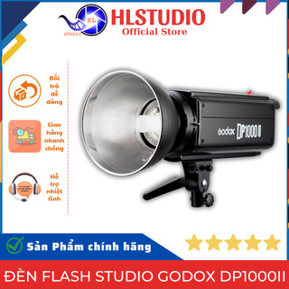 Đèn Flash Studio Godox DP1000II 1000W Công Suất Cao Ngàm Bowens Tích Hợp Hệ Thống Không Dây X 2.4GHz