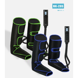 Máy nén ép trị liệu suy giãn tĩnh mạch, massage bàn chân và bắp chân Nikio NK-285 - Dòng cao cấp có nhiệt sưởi ấm