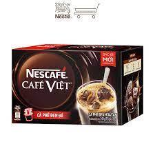 Cà phê đen hòa tan nescafé café việt cà phê đen đá