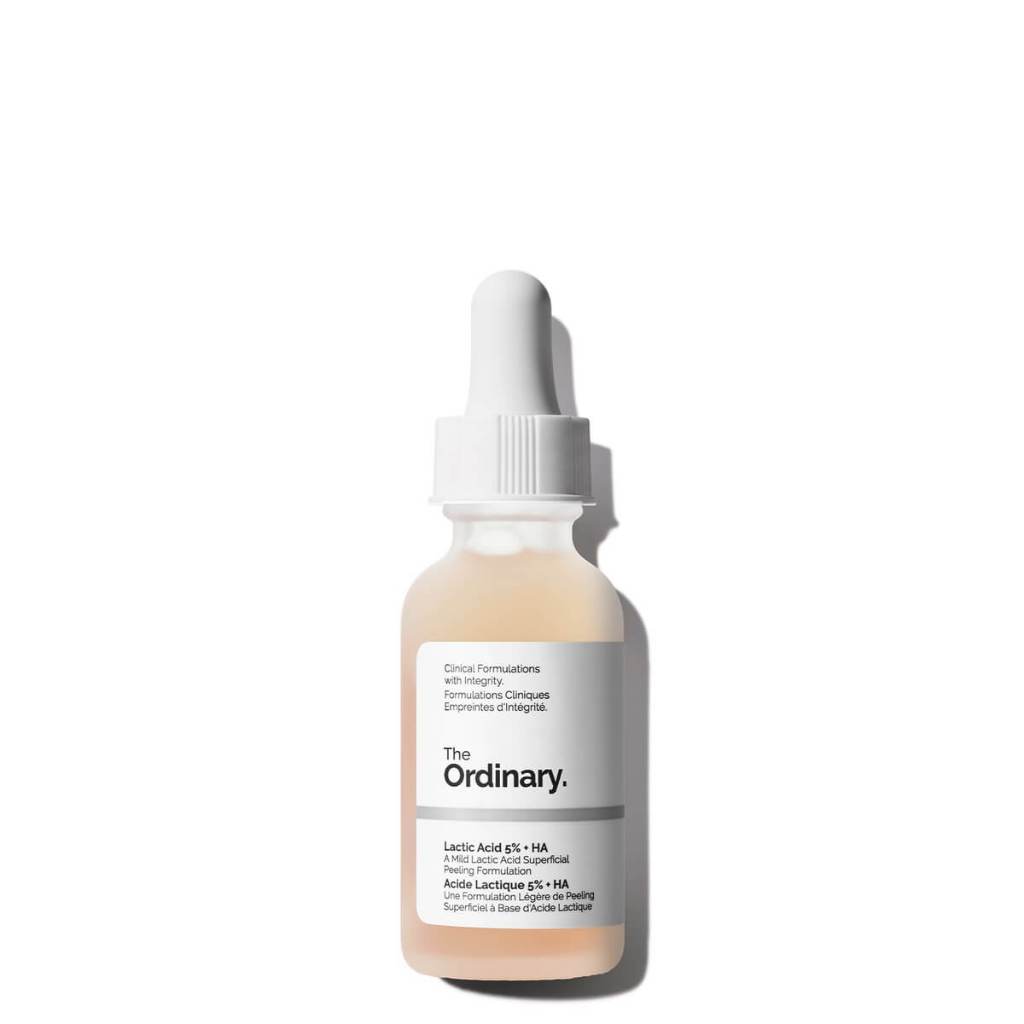 Serum tẩy tế bào chết sáng da, mờ thâm Lactic 5% Acid + HA The Ordinary 30ml