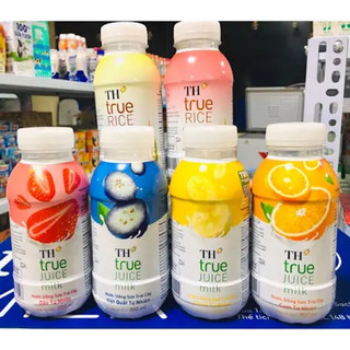 Chai sữa  TH vị  trái  cây 300ml.