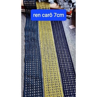 ren chỉ ,hoa dây ,carô) ren chân