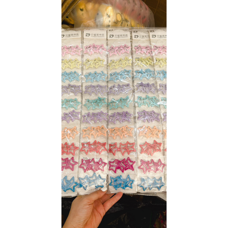 Sỉ 1 dây kẹp SAO mẫu hót 1 dây gồm 30 cái