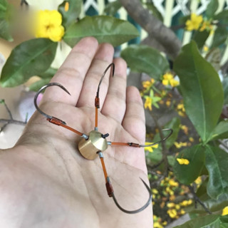 Lưỡi Câu Cá Chùm - Lưỡi Tứ Chân Đồng Chính Hãng