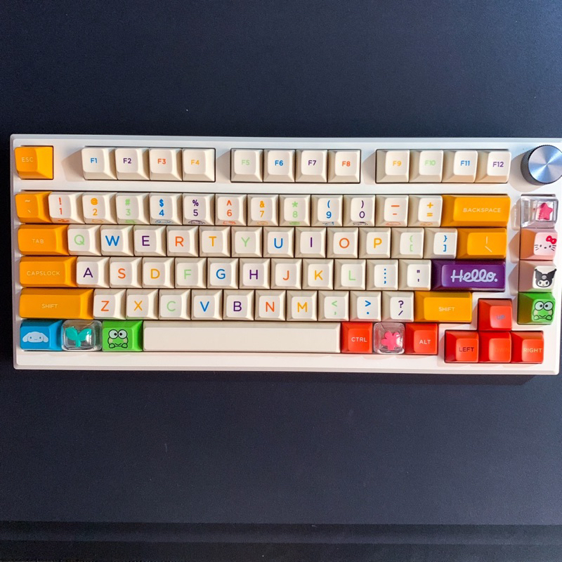 Keycap Colourful Dream tráng men siêu đẹp | Nút bàn phím cơ | Profile SA