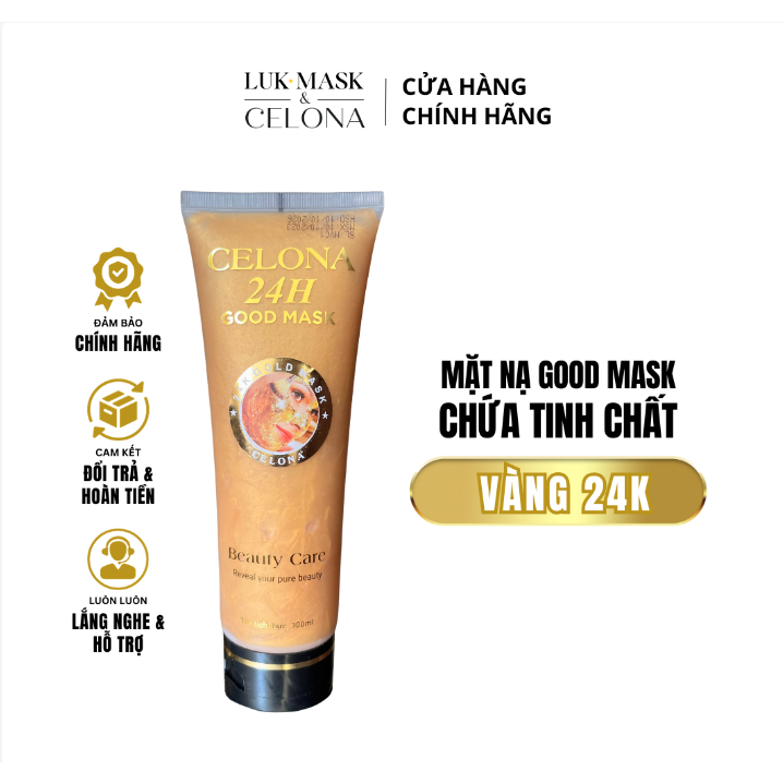 Mặt nạ Vàng 24k