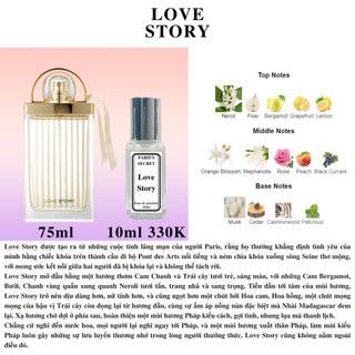 [Tổng hợp] Nước hoa Nữ - CHOÉ các phiên bản (Love story, EDP, Nomade)