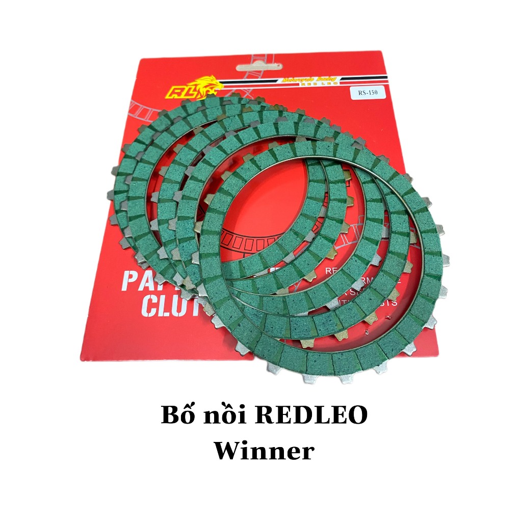 Bố nồi REDLEO gồm các dòng xe Winner / Sonic / EX 135 4s / EX 135 5s / EX 150 / EX 155 / Neo 125 / Sirus / Wave / Dream