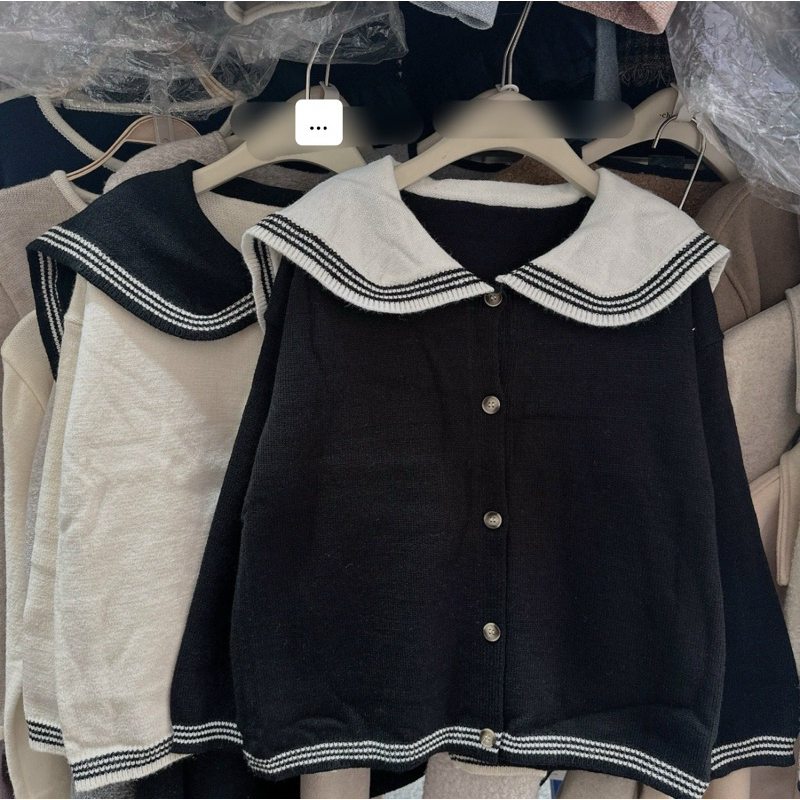 Áo len dạng cardigan siêu xinh