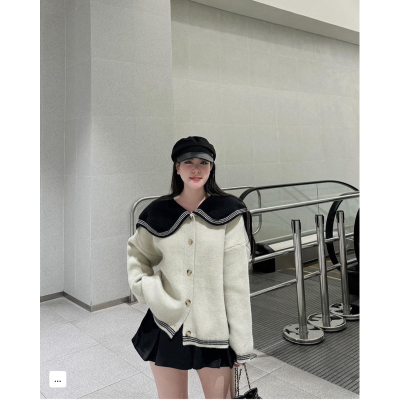 Áo len dạng cardigan siêu xinh