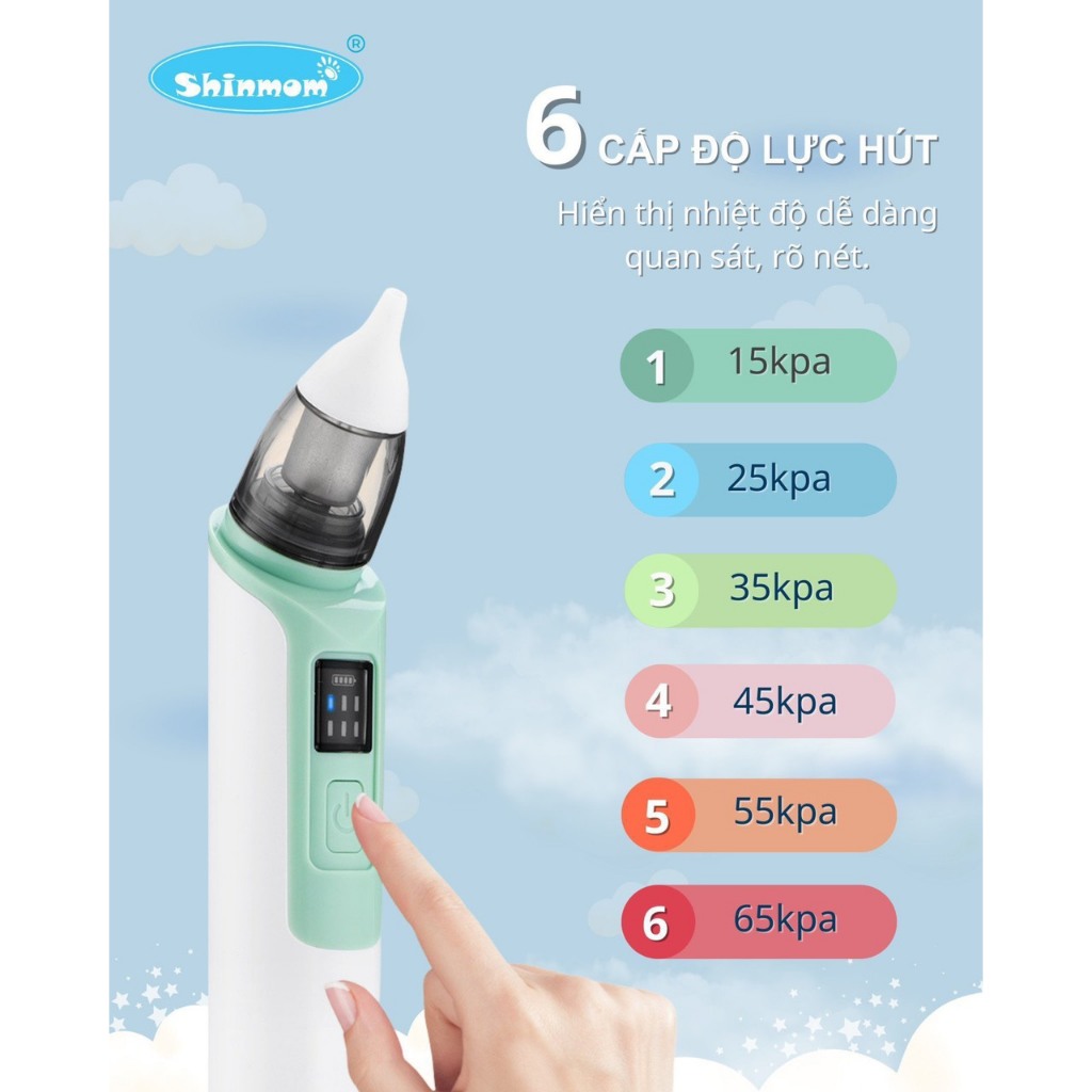 Máy hút mũi điện Shinmom
