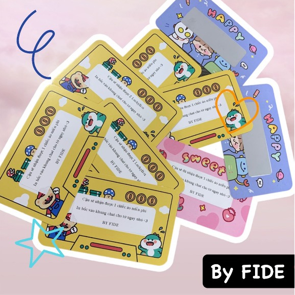 FIDE BOX LUCKY from Best Friends - Túi phụ kiện FIDE vui nhộn