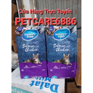 Thức ăn mèo Sanppy tom hạt khô cho mèo nhiều topping