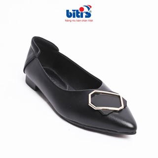 Giày bít da mềm nữ