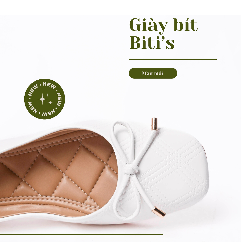 Giày bít da mềm nữ