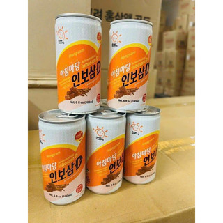 Nước hồng sâm cao cấp Hàn Quốc lon 180ml (Bán lẻ 1 lon)