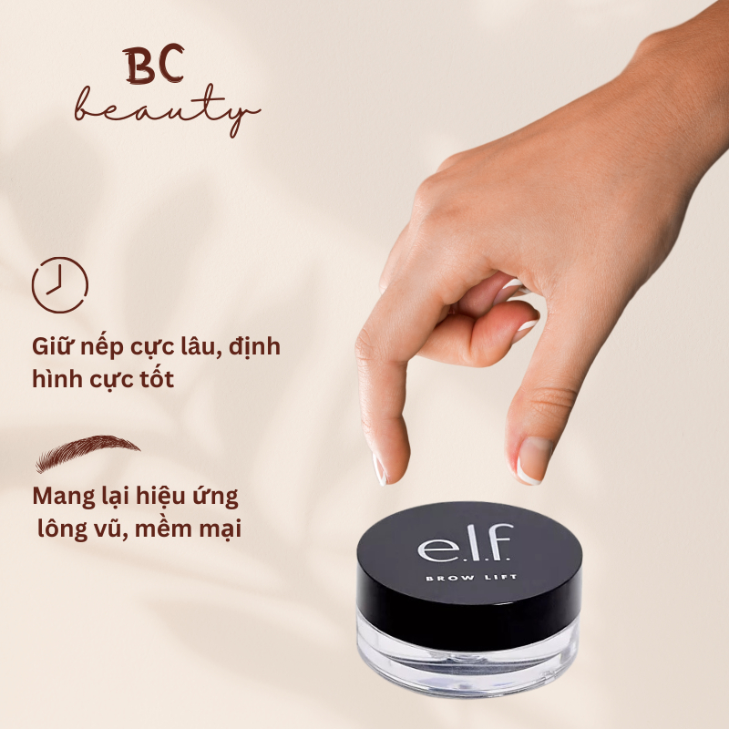 Gel Định Hình Lông Mày E.l.f Brow Lift | Cố Định, Vào Nếp, Giữ Dáng Chân Mày Cả Ngày Dài