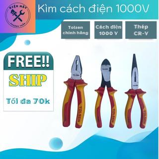 Bộ kìm cách điện 1000v, tolsen v16008 , v16037 , v16098