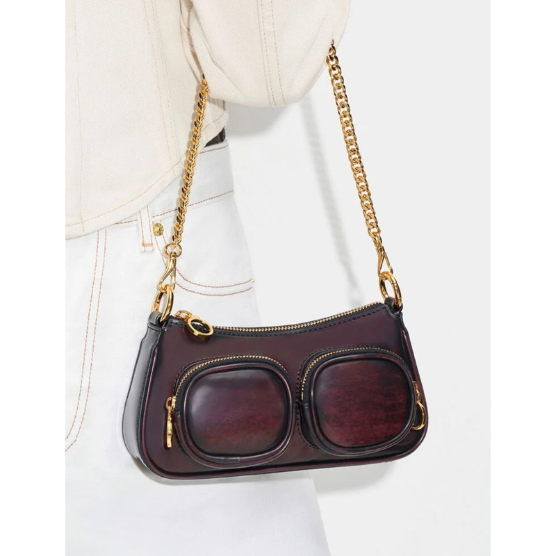 Túi xách nữ đeo vai 20151192 Letitia Chain-Link Shoulder Bag