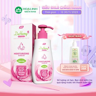 Dung dịch vệ sinh phụ nữ Dạ Hương Pharma Moisturizing 120ml