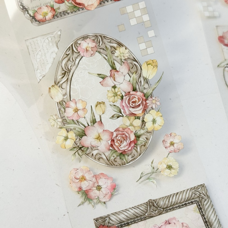 Saunery - Băng dán PET tape khung hoa thần tiên - ZYS