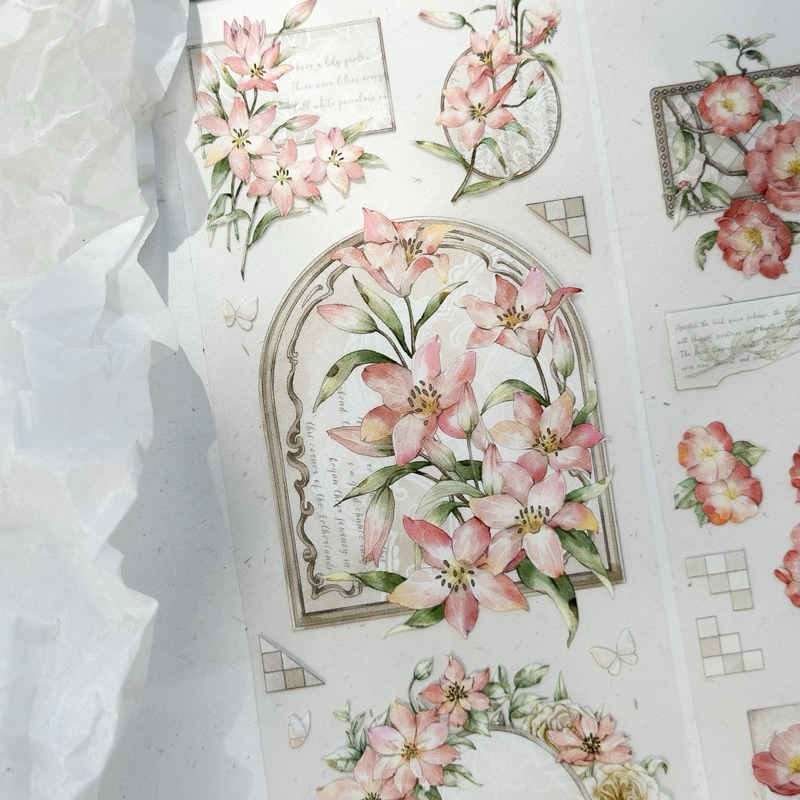 Saunery - Băng dán PET tape khung hoa thần tiên - ZYS