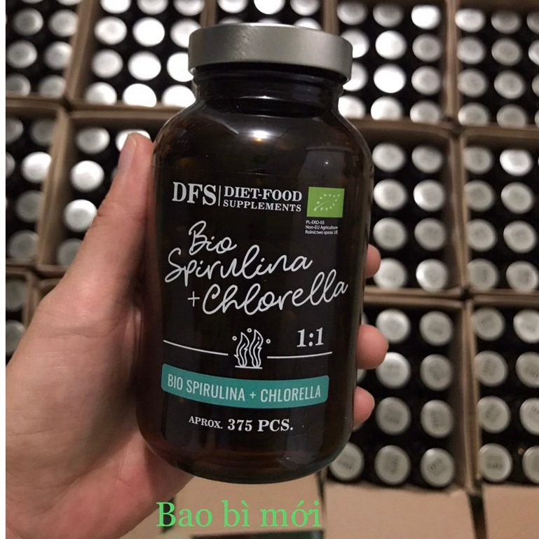 Viên Tảo Hỗn Hợp Mix Spirulina Và Chlorella Died Food