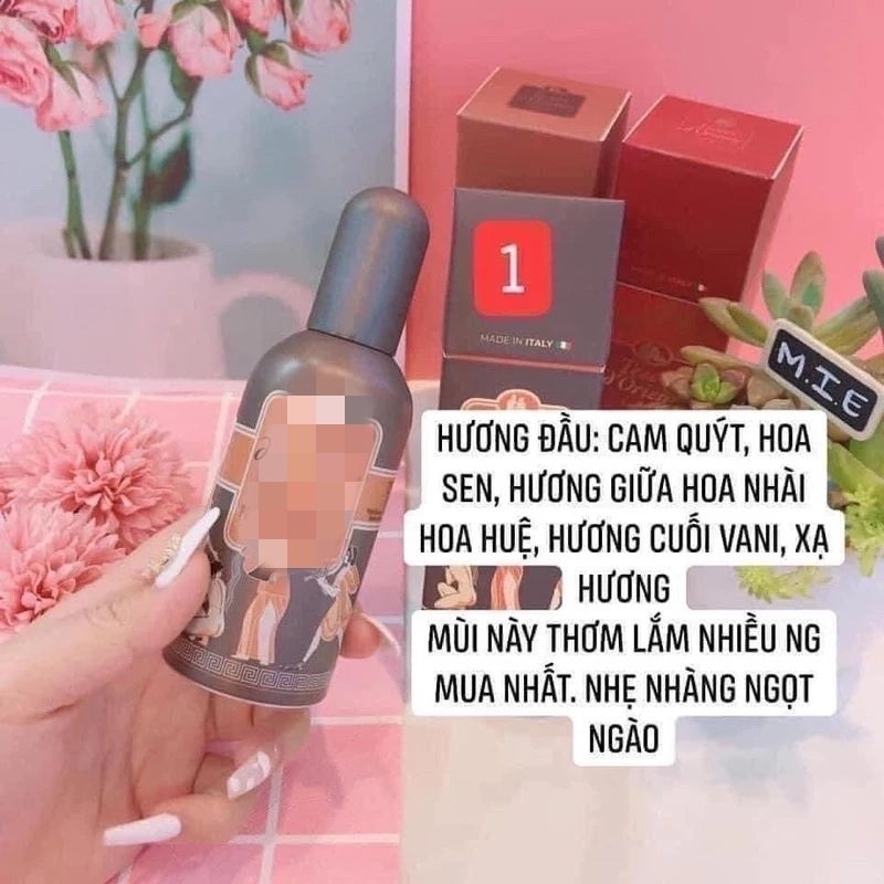 Xịt thơm body 100ml sen nâu