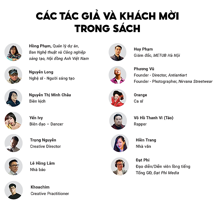 Sách Người Trong Muôn Nghề: Ngành Sáng tạo và Nghệ thuật có gì?