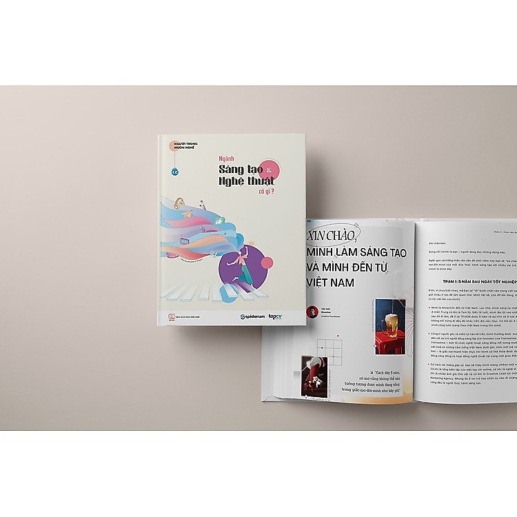 Sách Người Trong Muôn Nghề: Ngành Sáng tạo và Nghệ thuật có gì?