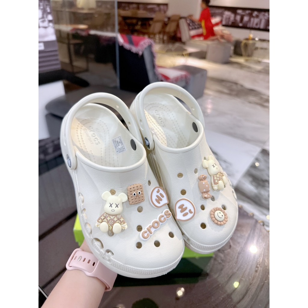 Giày Sục Nữ Crocs Quai Hậu 5p