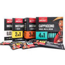 Cà phê hòa tan coffee mr viet đen americano / 2in1/ 3in1 / cappuccino - mr viet instant coffee