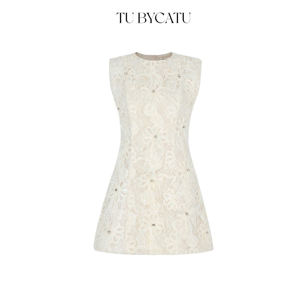 TUBYCATU | Đầm sát nách amora beige dress ( Limited )