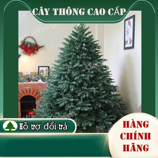 CÂY THÔNG PE CAO CẤP 2M4 - TẶNG SAO ĐỈNH