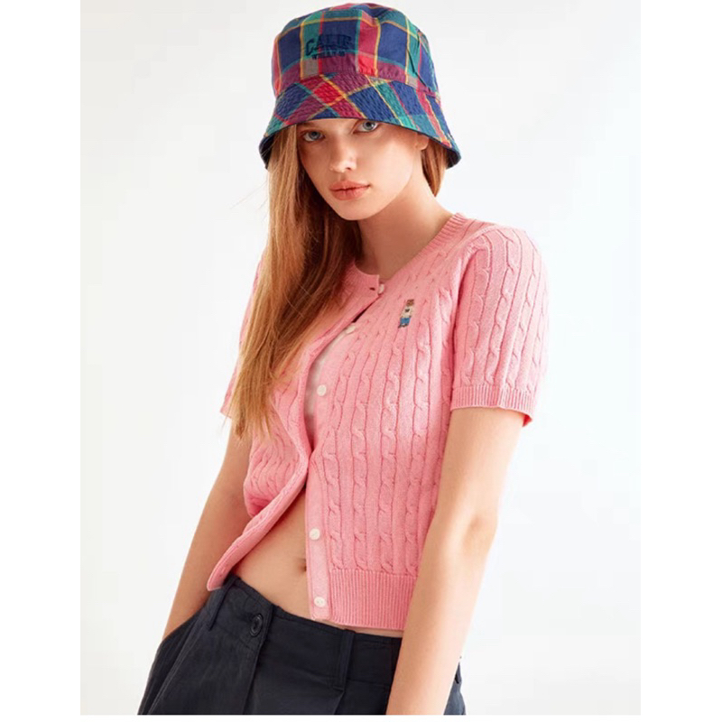 Áo candigan len cộc Whoau gấu_đủ bill