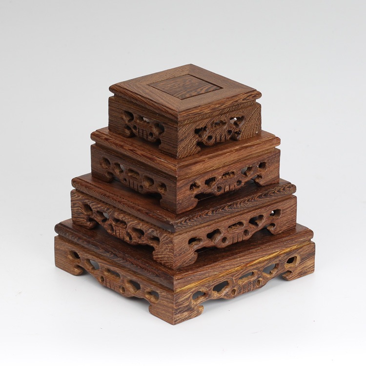 �Đôn gỗ vuông, đế gỗ mini để ấm trà, cây cảnh bonsai mini, để tượng nhỏ, đồ trang trí... làm bằng gỗ