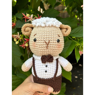 Cừu Daisy nhồi bông móc len