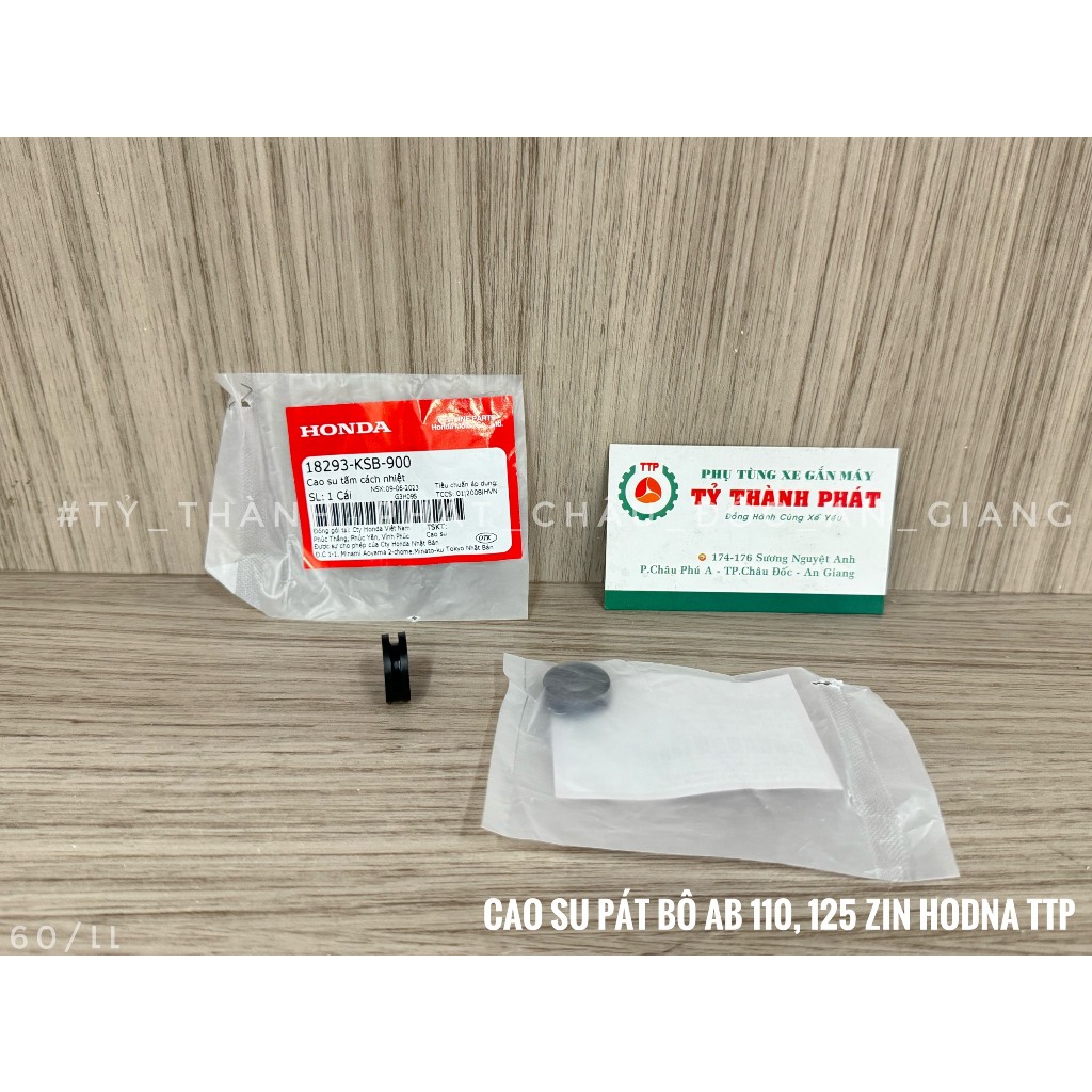 Cao su pát bô AB zin