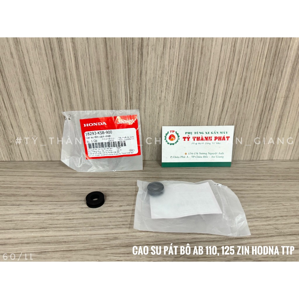 Cao su pát bô AB zin