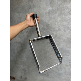 sàng phân gà 20cmx25cm hàng chắc chắn, sàng cát nặng 450g( kiểm tra hàng không ưng trả lại)