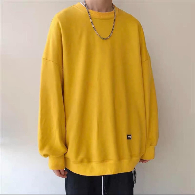 Xả Kho - ÁO SWEATER NỈ UNISEX MÀU TRƠN KHÔNG IN HÌNH FORM NAM NỮ NHIỀU MÀU NHIỀU MÀU