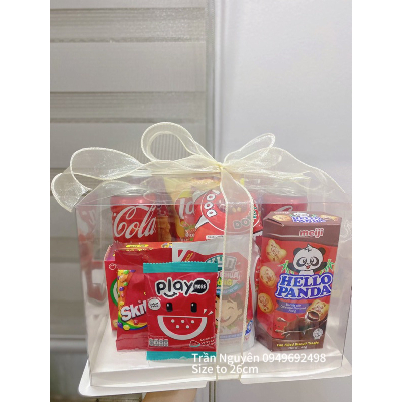 Hộp quà bánh kẹo tặng 20/10 - quà 20/10, sinh nhật,noel,19/11